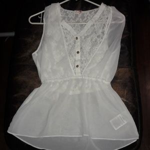 G by Guess lace blouse size S